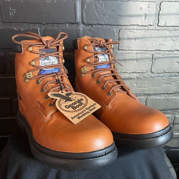 Georgia inch Farm and Ranch Comfort Core Waterproof Boot- G6503